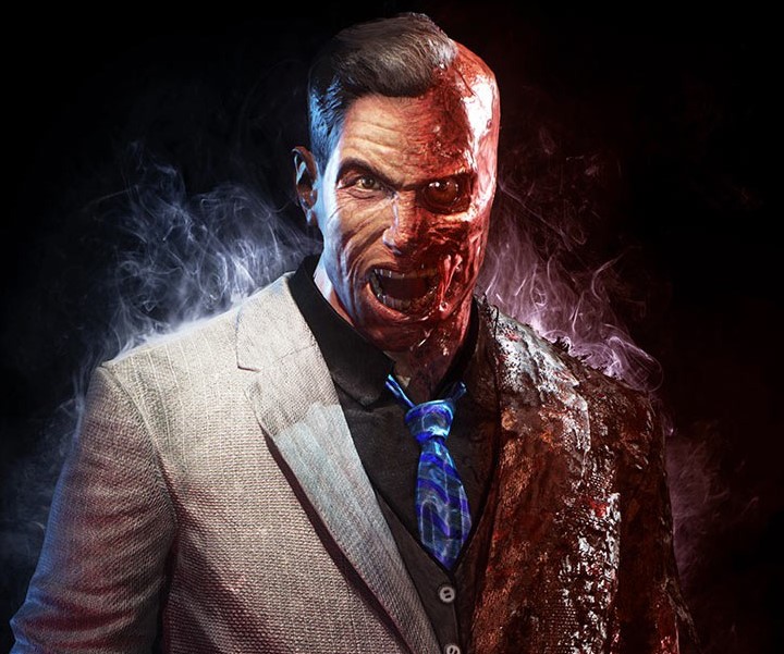 未開封 RAH Harvey Dent a.k.a. TWO FICE Harvey Dent / Two Face (Arkham City) AKA “Split Shyster” A