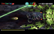 As seen in Dariusburst Chronicle Saviours in Zone α Oruriba