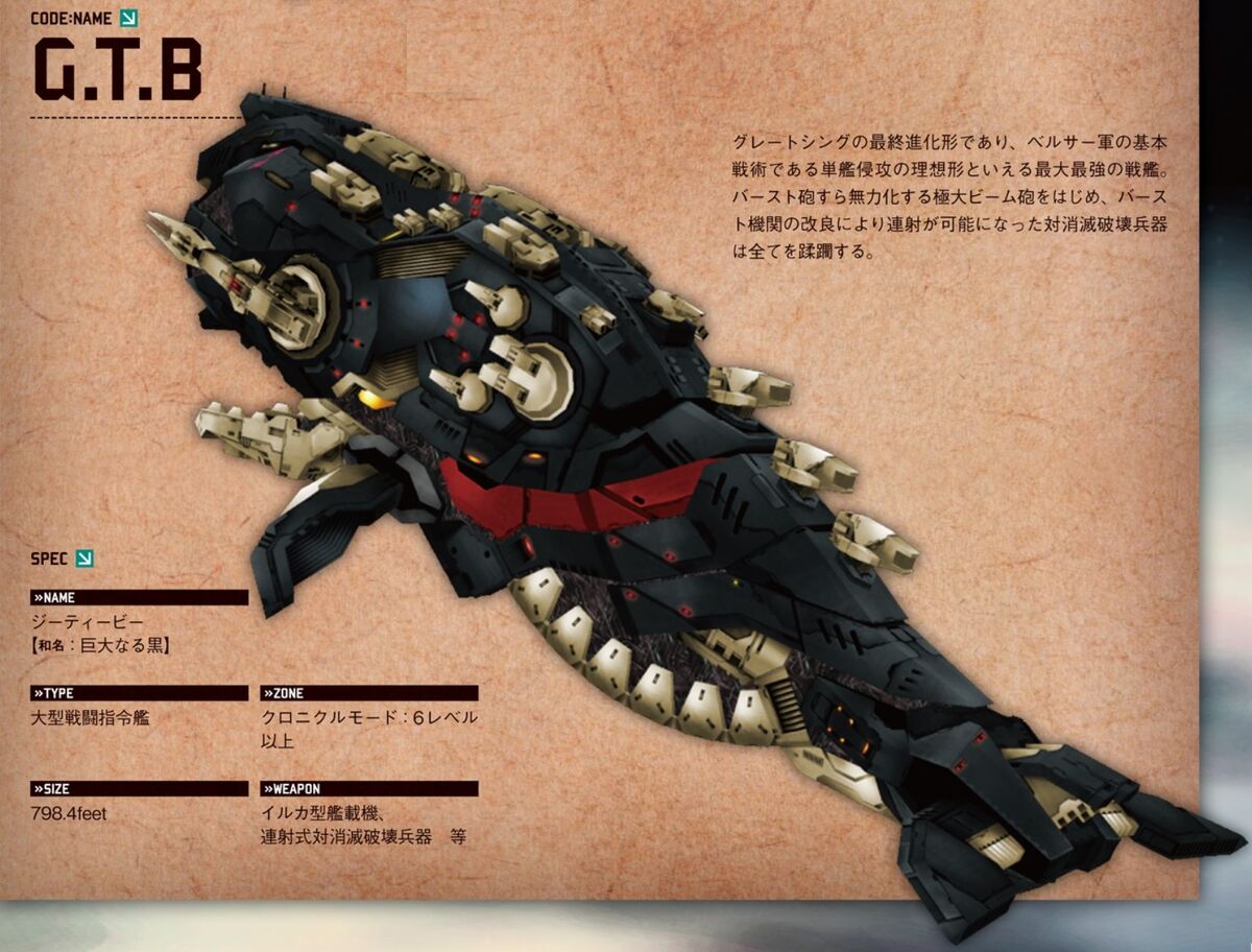 Darius Cosmic Collection & 飛翔鮫！鮫！鮫！ G.T.B | Darius Wiki | Fandom