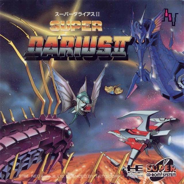 PC Engine Super CD-ROM Super Darius 2 II スーパーダライアス
