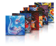 Acrylic art cards