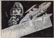 Concept art of the game