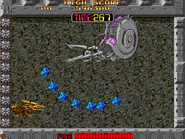 Glodloid as seen in the Arcade version of Syvalion