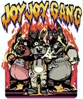 JJ Gang in Fire Art.jpg (143 KB) "The Joy Joy Gangs All Here!"