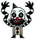 Clown Gremlin Cutout (From Crazy Carnevil)