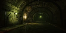 The sewer.