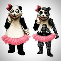 Concept art of Penny the Panda, who's design most likely was the inspiration for Mama Bear