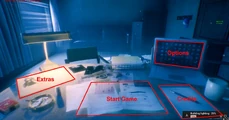 Evans' Office - Cut Dark Deception Main Menu