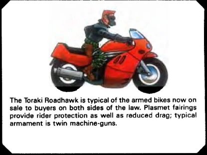 Toraki Roadhawk | Dark Future: Living Rulebook Wiki | Fandom