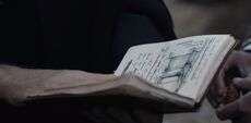 Noah consulting the book