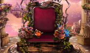 Flora's Rosaria throne