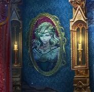 Portrait of Princess Wanda in the throne room, Return of the Salt Princess