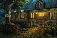 Snow White's Cottage Shrine