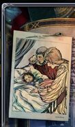 Image of Brunhilda, her husband Edric and daughter Snow White, Rise of the Snow Queen