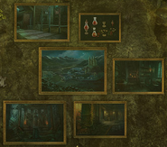 Secret Room Paintings