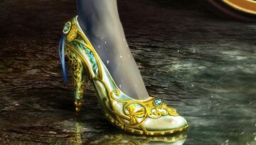 Crystal slippers best sale