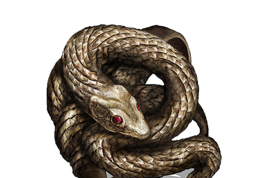 Anillo de serpiente plateada codiciosa Dark Souls III Wiki