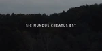 Sic mundus creatus est