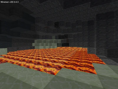 Serpentine in a Lava Lake 