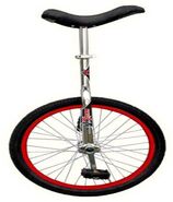 Unicycle as Motorcycle