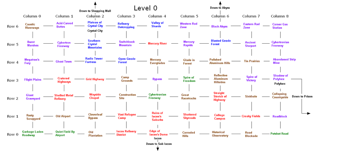 Maps | Dark Ages of Cybertron Wiki | Fandom