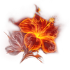 Icon fire blossom