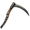 Icon iron scythe