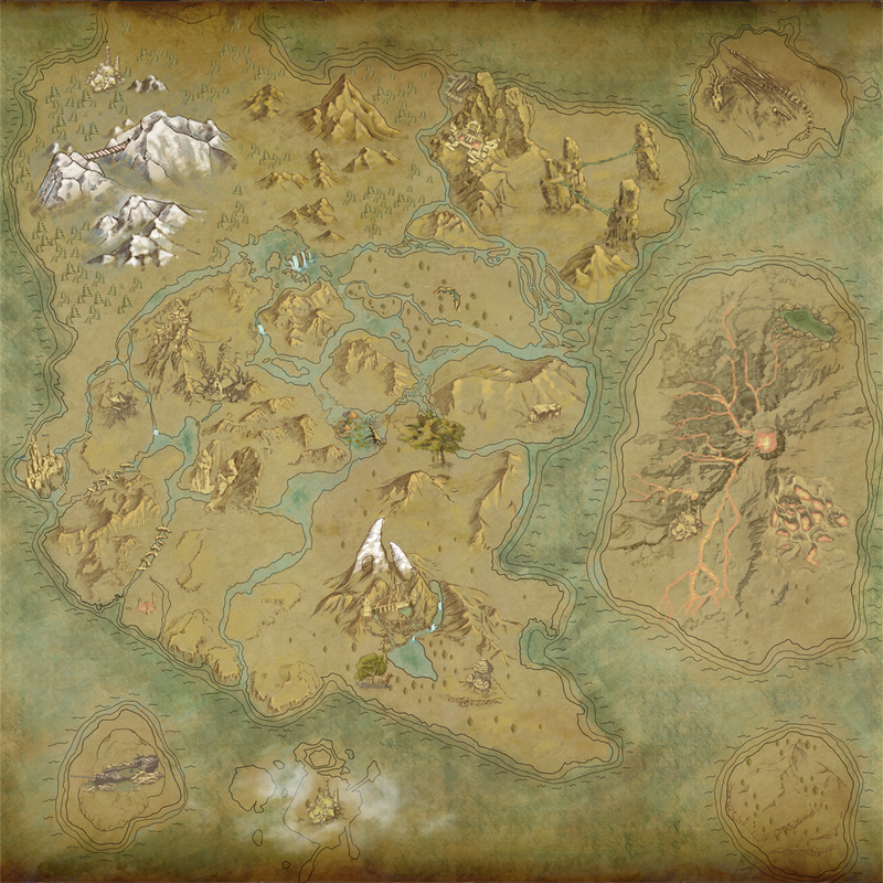 Locations/Resource Map - Dark and Light Wiki