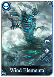 Icon wind elemental card