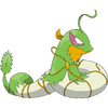 490 - Drakoot (Grass/Dark) 491 - - Fakemon - Metanik