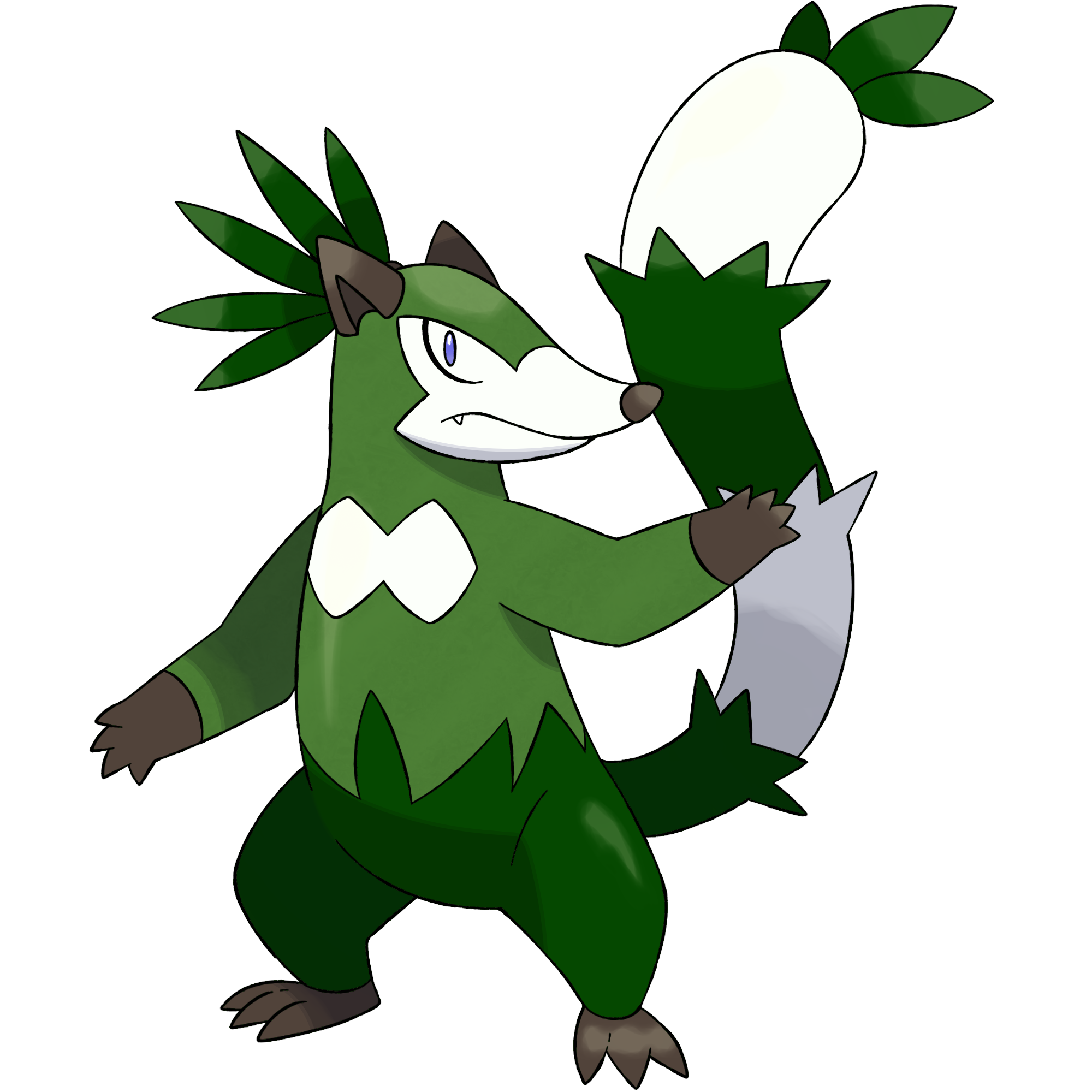 490 - Drakoot (Grass/Dark) 491 - - Fakemon - Metanik