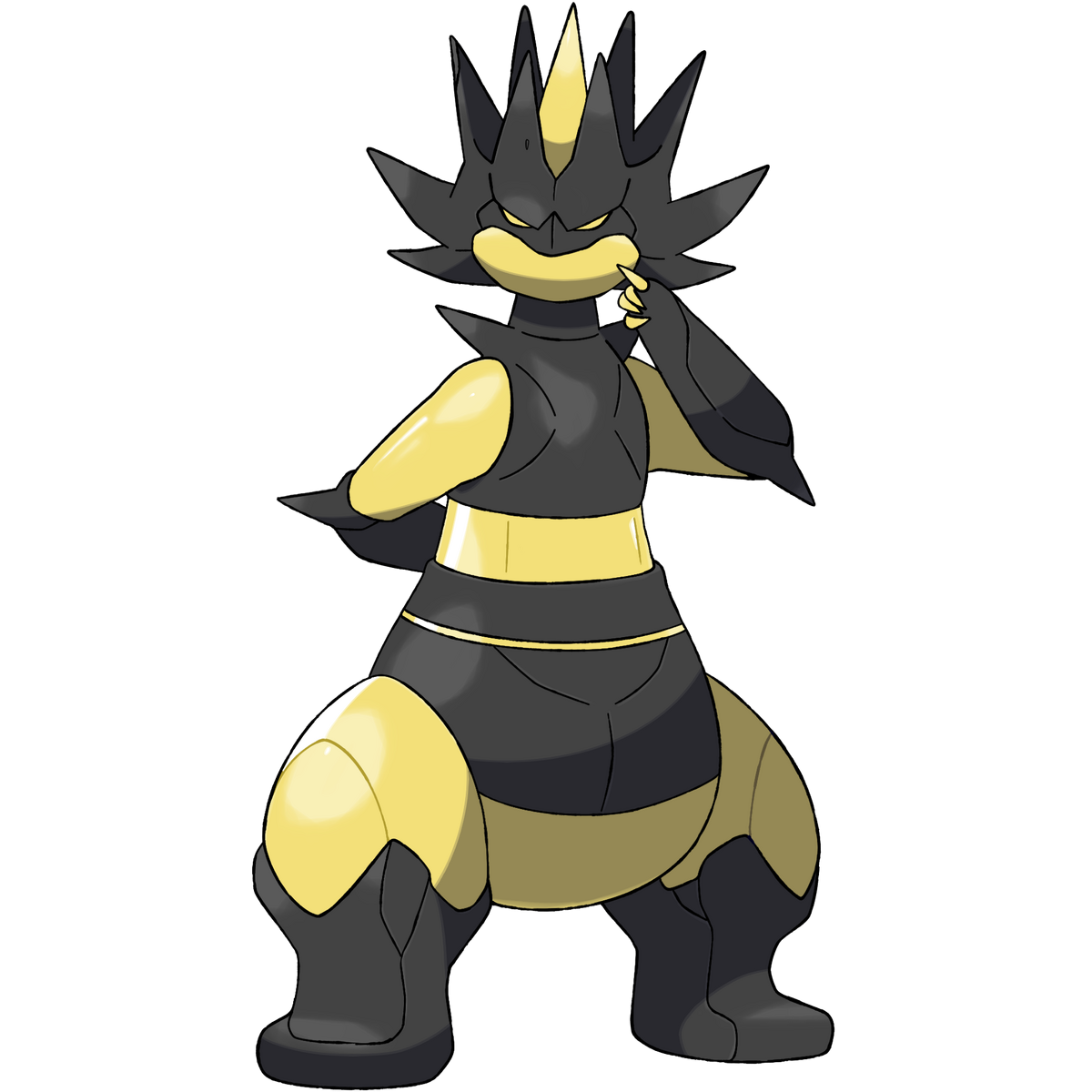 UCHACMA Fighting/Dark #Pokémon #Fakemon #CasaDoSmeargle #RegiãoErsten