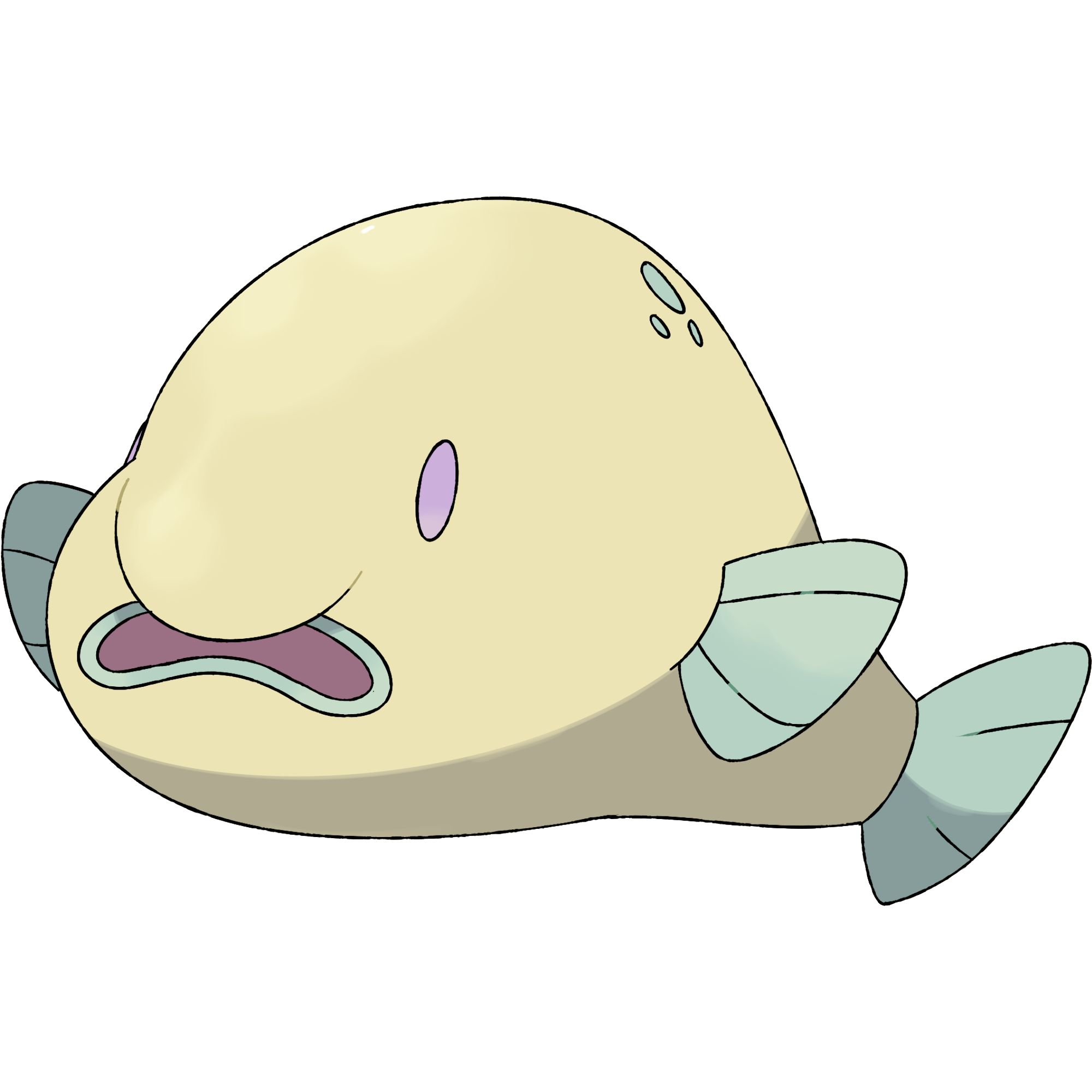 yellow blob fish