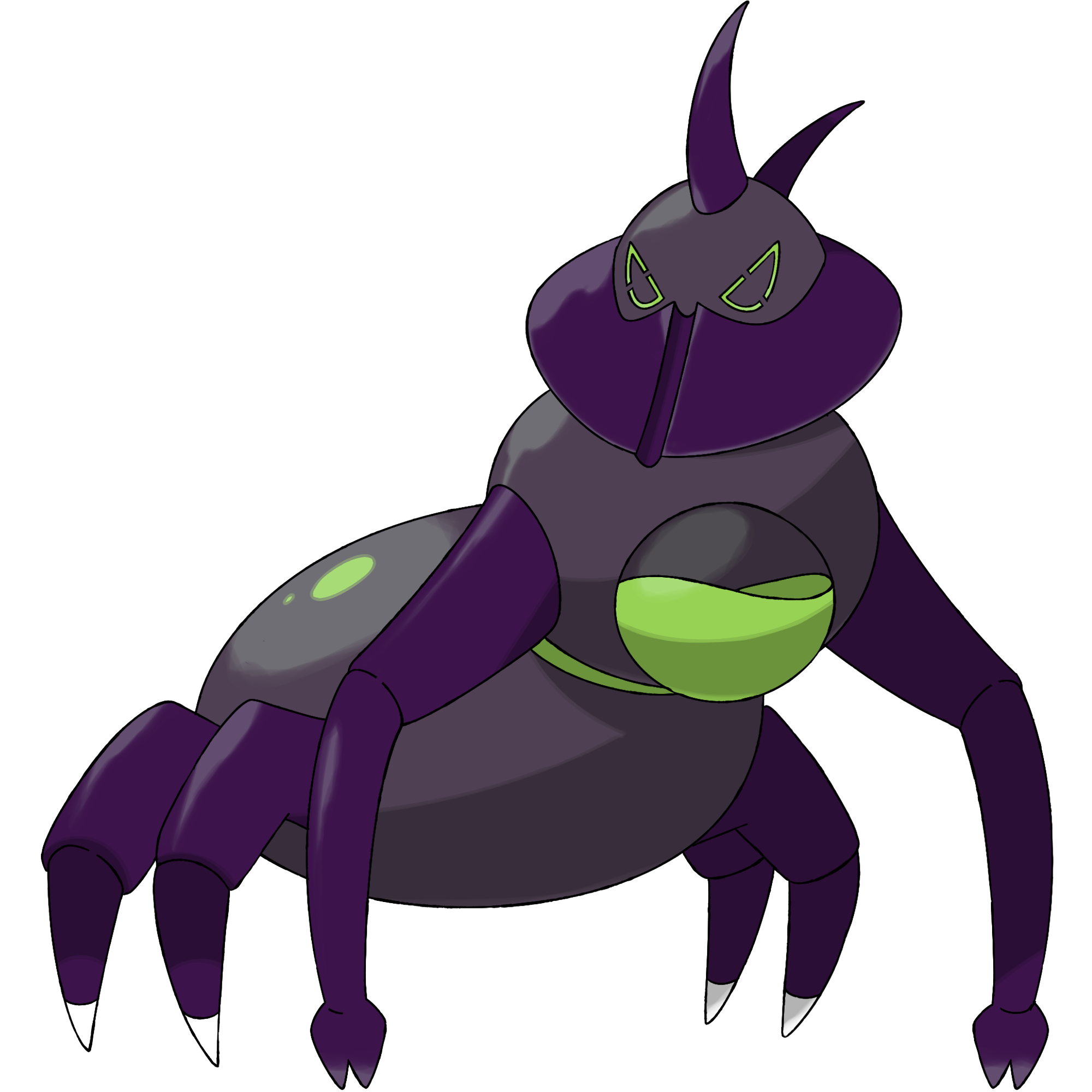 PcArte - Fakemon - Swakerser , pokemon espadachim venenoso Tipo : Veneno/Lutador  Dex : Swakerses no processo de sua evolução eles perdem a sua cauda que  vira uma espada banhada por veneno