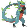 490 - Drakoot (Grass/Dark) 491 - - Fakemon - Metanik