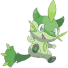 490 - Drakoot (Grass/Dark) 491 - - Fakemon - Metanik