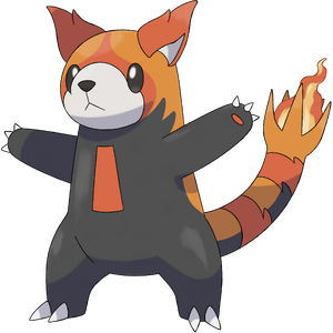 red panda pokemon