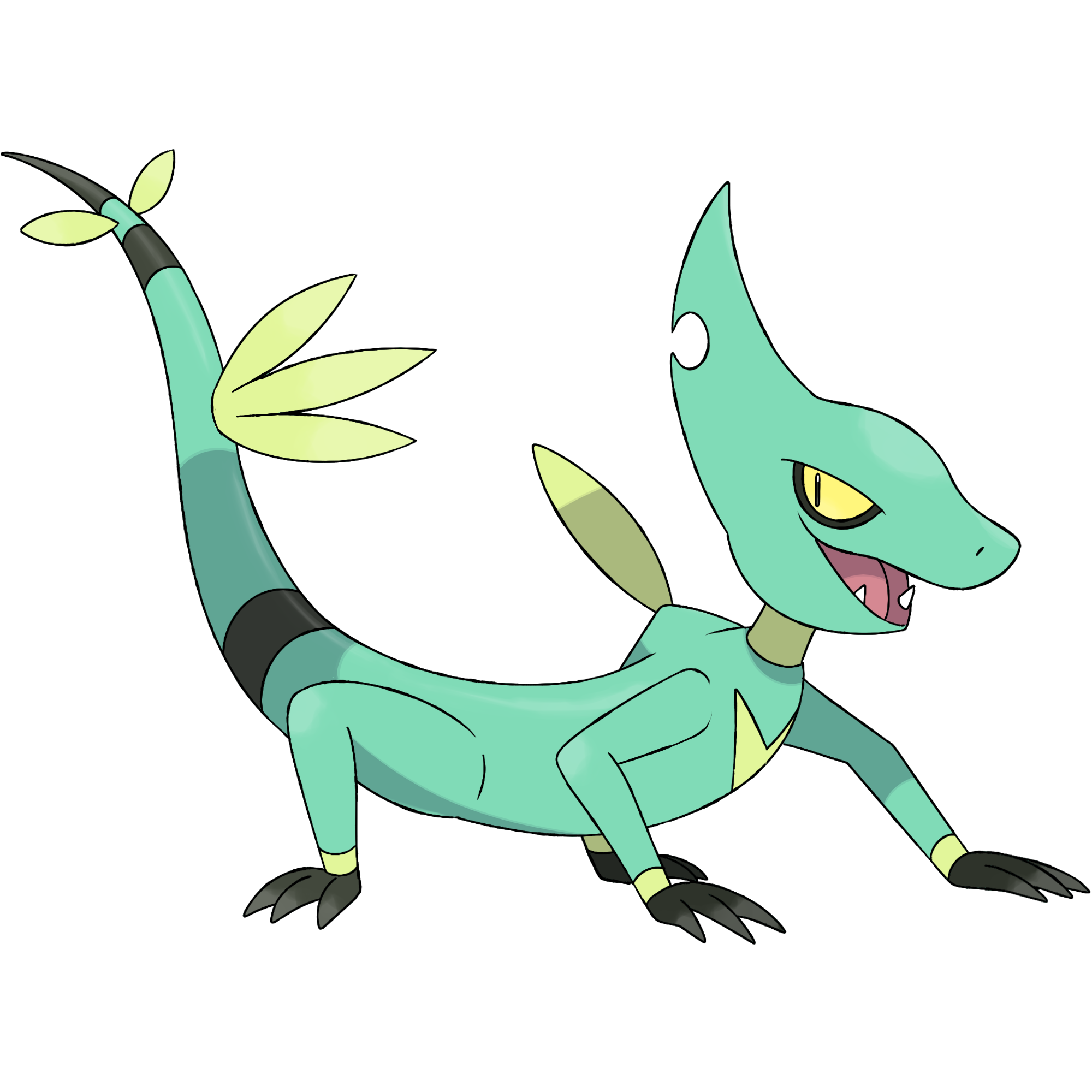 488 - Drakbom (Grass/Dragon) - Fakemon - Metanik