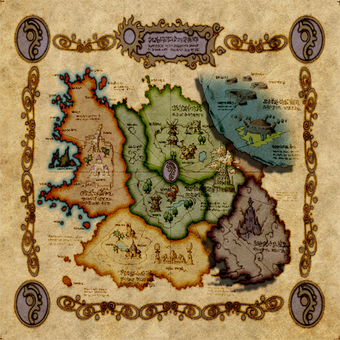 World Map Dark Cloud Wiki Fandom