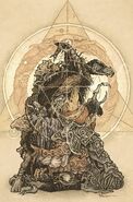 UrNol with his Skeksis counterpart, skekNa the Slave Master
