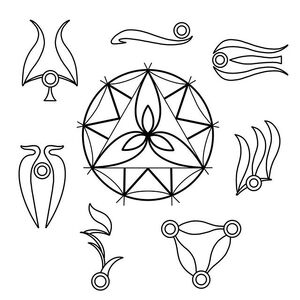 Gelfling clan symbols