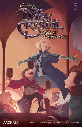 Age of Resistance comic book 5 cover