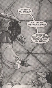 SkekSil uses his soul speaking abilities to command his spies.