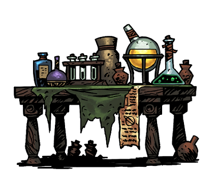 darkest dungeon alchemy table item