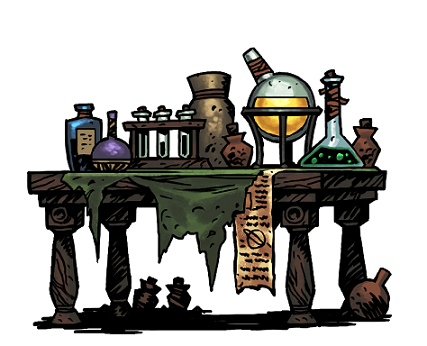 darkest dungeon crimson curse alchemy table