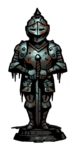 fantasy living suit of armor darkest dungeon