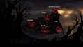 Map with the Darkest Dungeon special effect