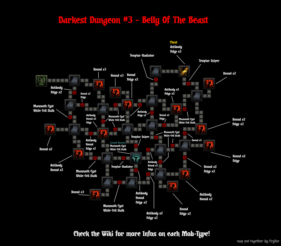 Darkest dungeon где добывать чертежи