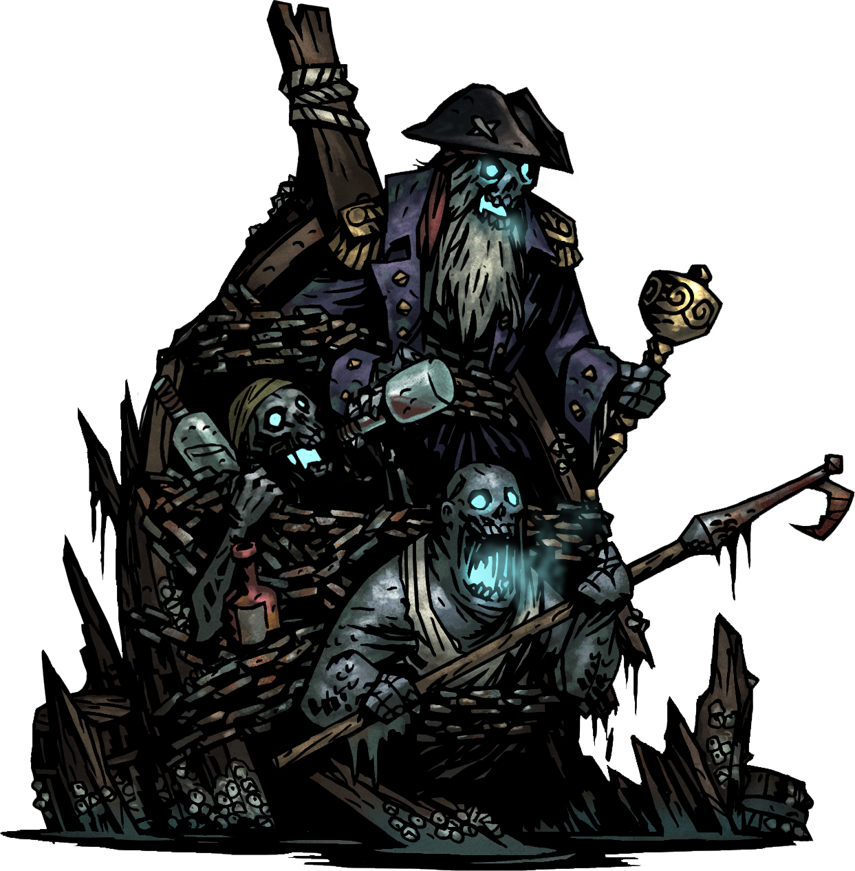 klinge Magtfulde underjordisk Drowned Crew - Official Darkest Dungeon Wiki