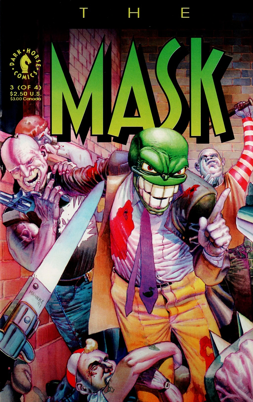 The Mask Vol 1 3 | Dark Horse Database | Fandom